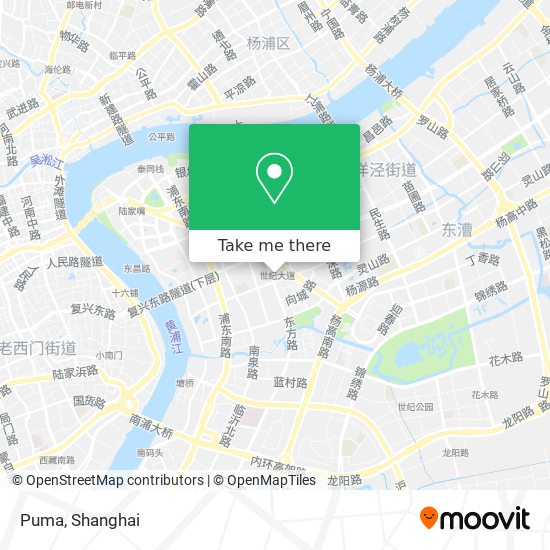 Puma map