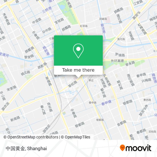 中国黄金 map