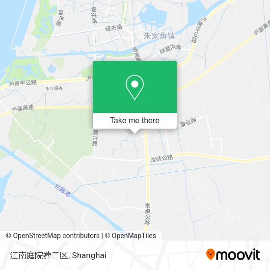 江南庭院葬二区 map