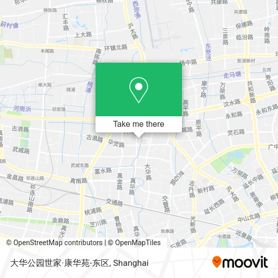 大华公园世家·康华苑-东区 map
