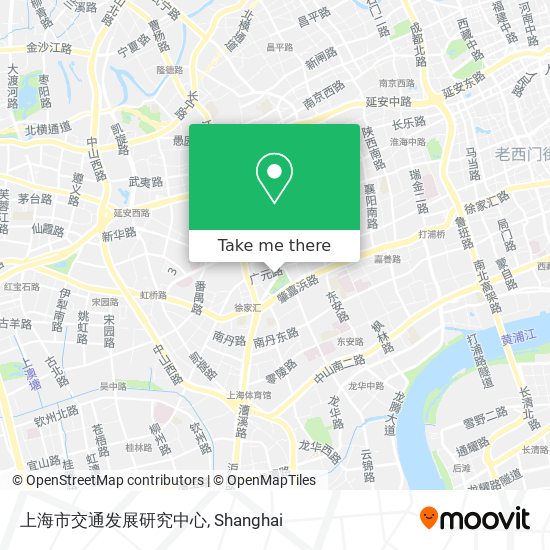 上海市交通发展研究中心 map