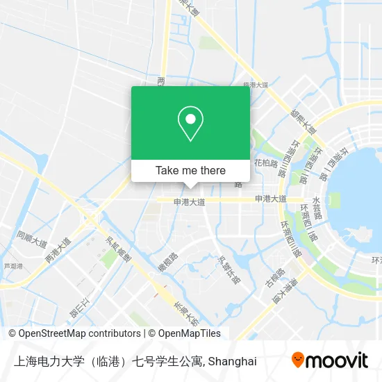上海电力大学（临港）七号学生公寓 map