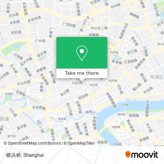 横浜桥 map