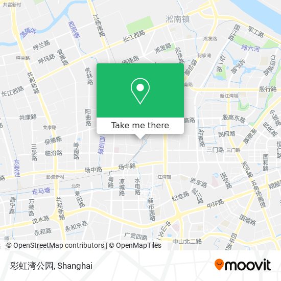 彩虹湾公园 map