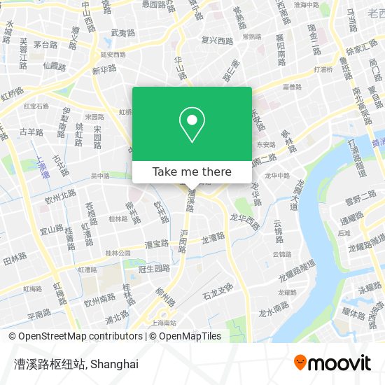 漕溪路枢纽站 map
