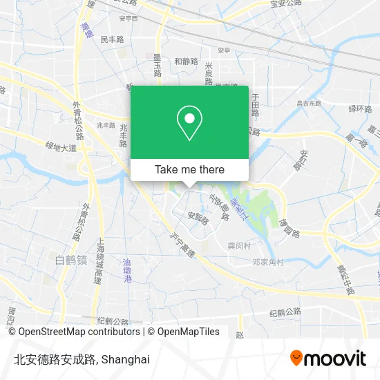 北安德路安成路 map