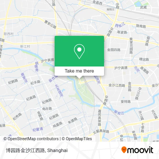 博园路金沙江西路 map