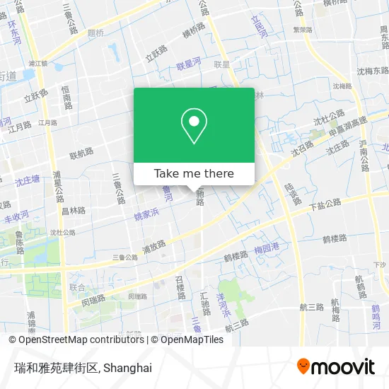 瑞和雅苑肆街区 map
