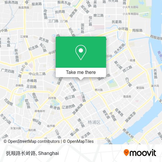 抚顺路长岭路 map