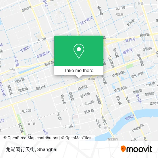 龙湖闵行天街 map