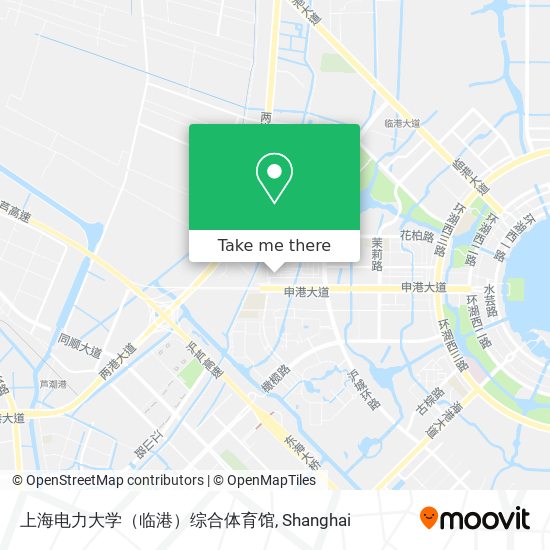 上海电力大学（临港）综合体育馆 map
