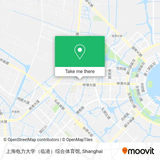 上海电力大学（临港）综合体育馆 map