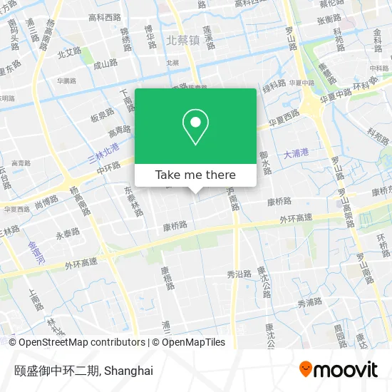 颐盛御中环二期 map