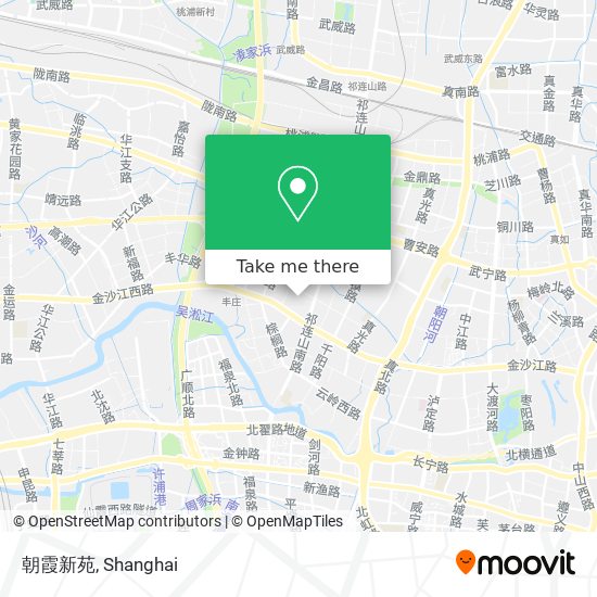朝霞新苑 map