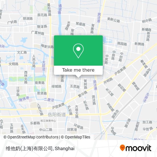 维他奶(上海)有限公司 map