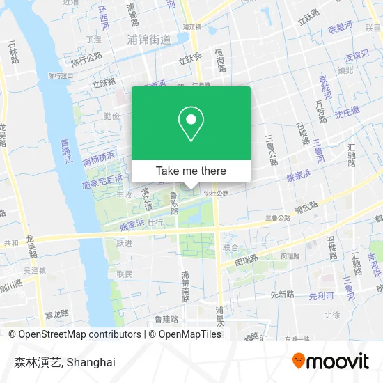 森林演艺 map