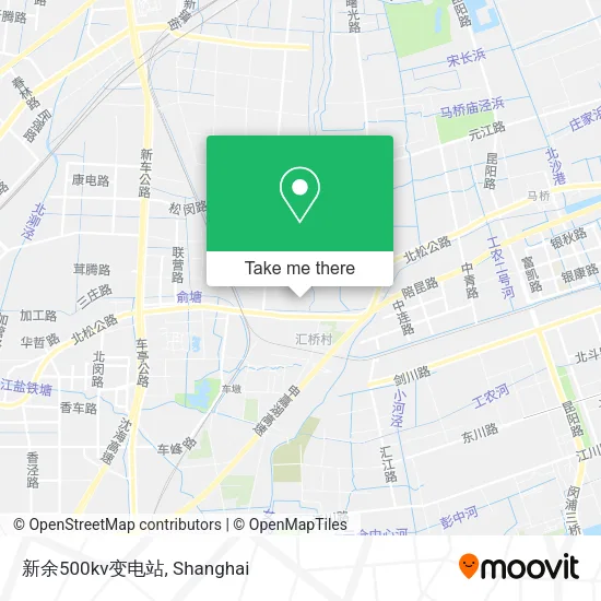 新余500kv变电站 map