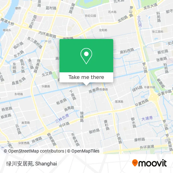 绿川安居苑 map