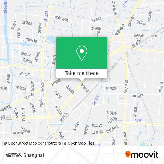 锦昔路 map