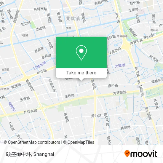 颐盛御中环 map