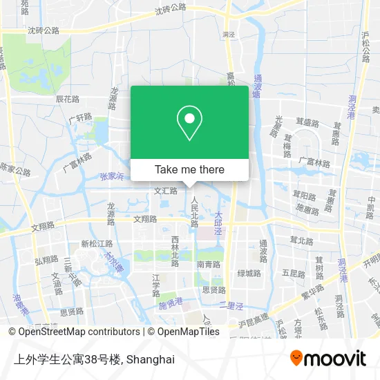 上外学生公寓38号楼 map