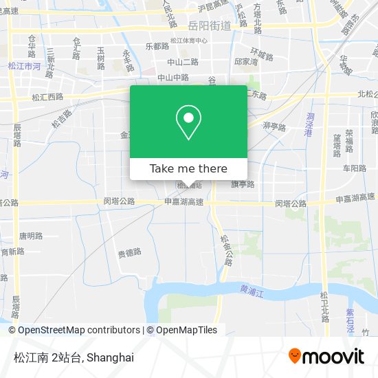 松江南 2站台 map