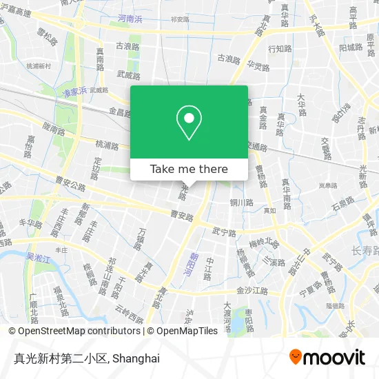 真光新村第二小区 map