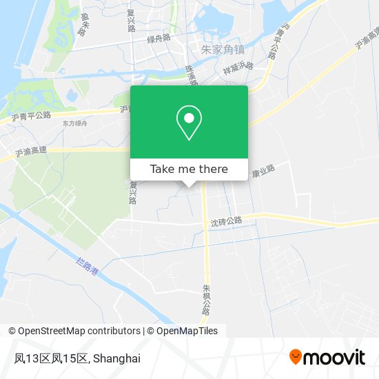 凤13区凤15区 map