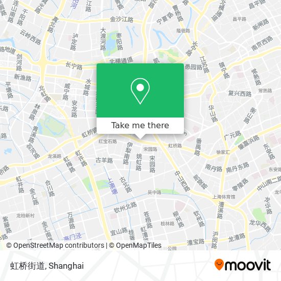 虹桥街道 map