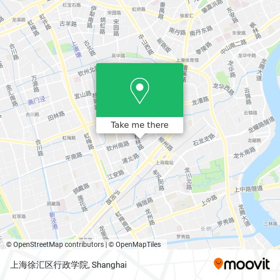 上海徐汇区行政学院 map