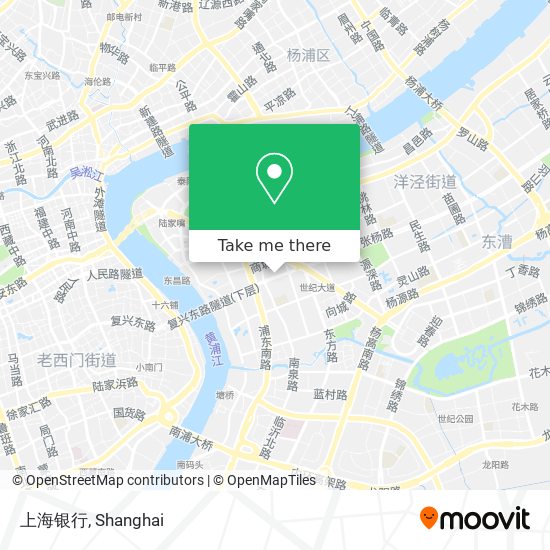 上海银行 map