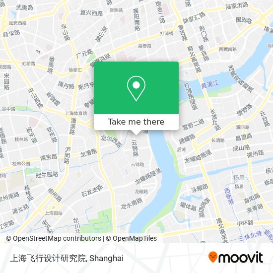 上海飞行设计研究院 map
