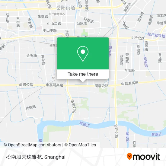 松南城云珠雅苑 map