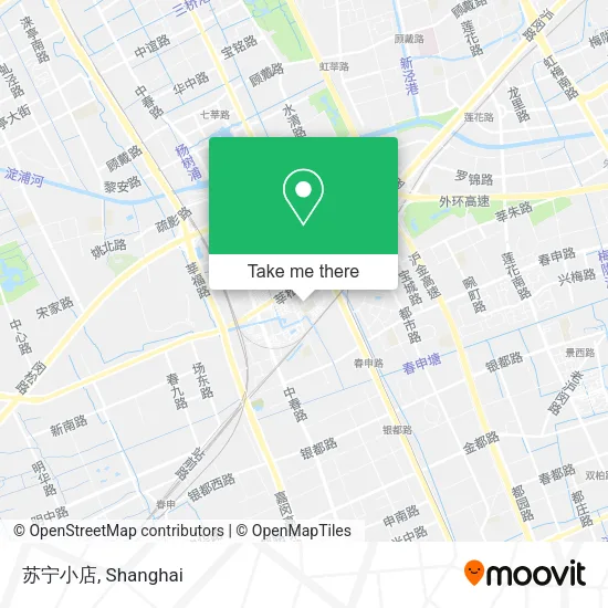 苏宁小店 map