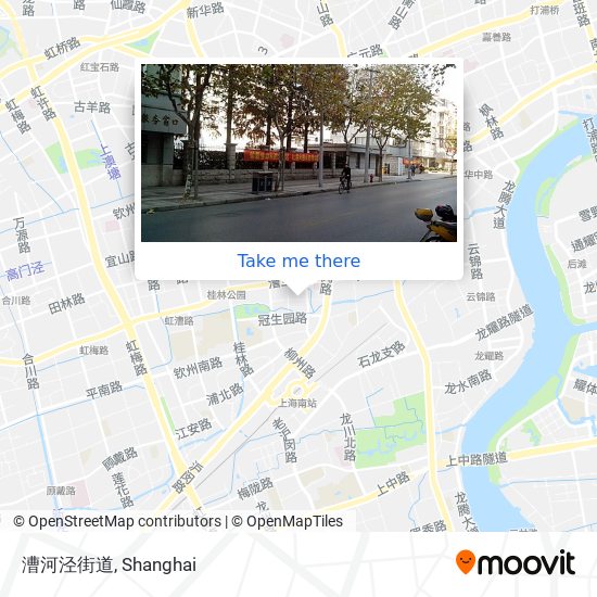 漕河泾街道 map