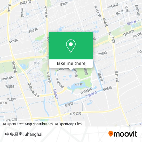 中央厨房 map