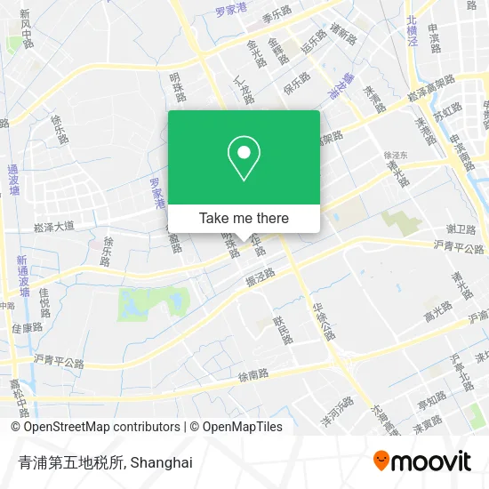 青浦第五地税所 map