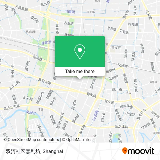 双河社区嘉利坊 map