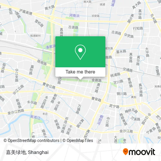 嘉美绿地 map
