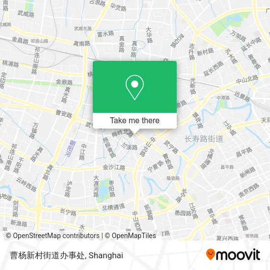 曹杨新村街道办事处 map