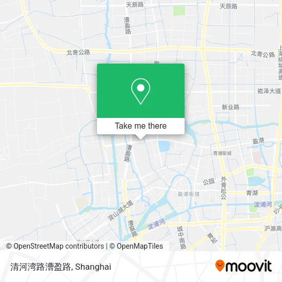清河湾路漕盈路 map