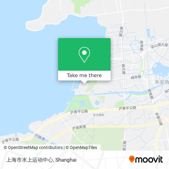 上海市水上运动中心 map