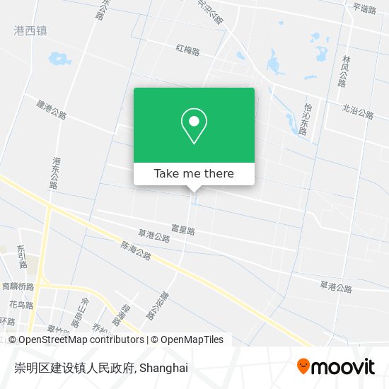 崇明区建设镇人民政府 map