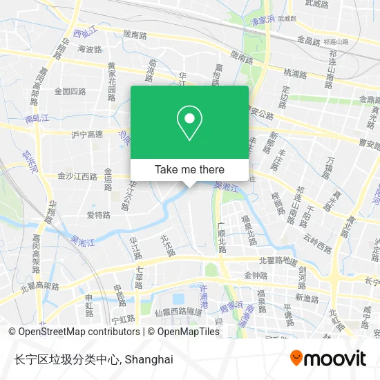 长宁区垃圾分类中心 map
