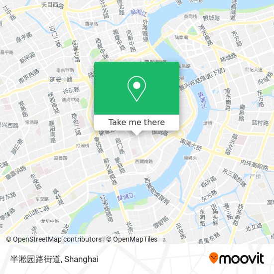 半淞园路街道 map