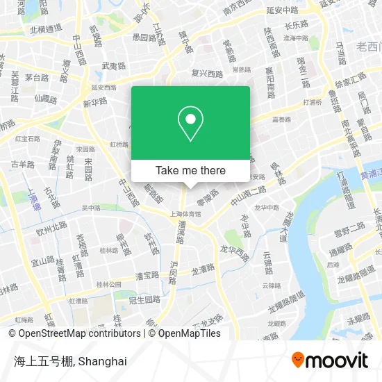 海上五号棚 map