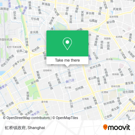 虹桥镇政府 map