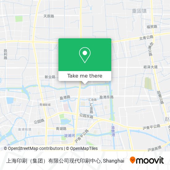 上海印刷（集团）有限公司现代印刷中心 map