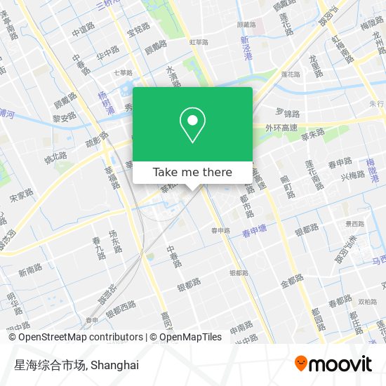 星海综合市场 map