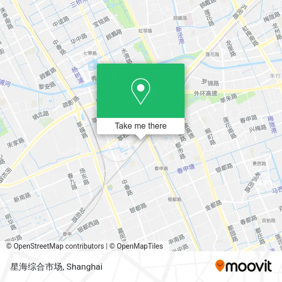 星海综合市场 map